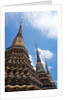 Temple Spires Bangkok Thailand by Anonymous