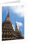 Temple Spires Bangkok Thailand by Anonymous