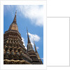 Temple Spires Bangkok Thailand by Anonymous