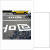 Road markings on a Japanese street by Anonymous