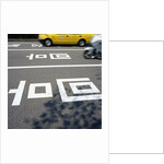 Road markings on a Japanese street by Anonymous