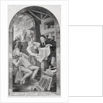 Johannes Gutenberg with Associates by Anonymous