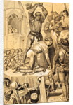 Illustration of the Execution of Conradin of Swabia and Frederick of Baden by Anonymous