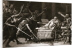 Roman Emperor Threatened by Soldiers by Anonymous