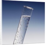 Bubbling Liquid in Test Tube by Anonymous