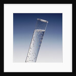 Bubbling Liquid in Test Tube by Anonymous