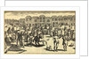 Citizens Shopping at Marketplace by Anonymous