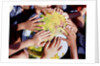 Children's Hands on Inflatable Globe by Anonymous