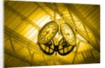 Clocks Hanging from Ceiling by Anonymous