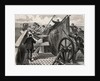 Men Hoisting Cable from Aboard Ship by Anonymous