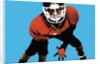 Football player by Anonymous
