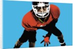 Football player by Anonymous