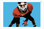 Football player by Anonymous