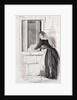 Woman Placing Child at Orphanage Door by Anonymous