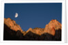 Moon over Streaked Wall Formation by Anonymous