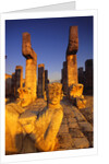 Chac-Mool Statue at the Temple of Warriors Ruins by Anonymous
