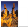Chac-Mool Statue at the Temple of Warriors Ruins by Anonymous
