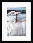 Golden Gate Bridge Wrapped in Fog by Corbis