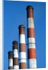 Smokestacks at a Power Plant by Anonymous
