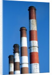 Smokestacks at a Power Plant by Anonymous