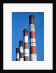 Smokestacks at a Power Plant by Anonymous