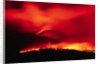 Lava Spilling from Kilauea at Night by Anonymous