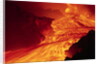 Lava Flowing from Mount Etna by Anonymous