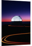 Keck Telescope at Sunset by Anonymous