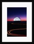 Keck Telescope at Sunset by Anonymous