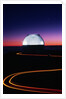 Keck Telescope at Sunset by Anonymous