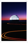 Keck Telescope at Sunset by Anonymous