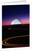 Keck Telescope at Sunset by Anonymous