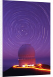 Star Trails Above Observatory by Anonymous