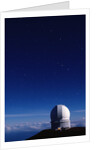 Stars Above the Canada-France-Hawaii Telescope by Anonymous