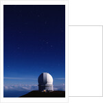 Stars Above the Canada-France-Hawaii Telescope by Anonymous