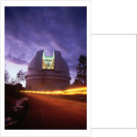 Hale Telescope Inside Its Dome by Anonymous