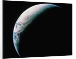 Crescent Earth from Space by Anonymous