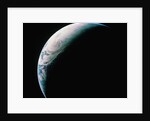Crescent Earth from Space by Anonymous