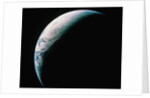 Crescent Earth from Space by Anonymous