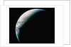 Crescent Earth from Space by Anonymous