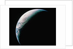 Crescent Earth from Space by Anonymous