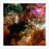 Cluster in Large Magellanic Cloud by Anonymous