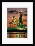 Space Shuttle Discovery on Launching Pad by Anonymous