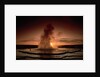 Sunset at the Great Fountain Geyser by Anonymous