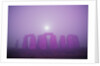 Moon Setting Over Stonehenge by Anonymous
