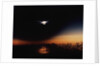 Solar Eclipse Seen from a Plane by Anonymous