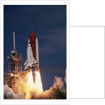 Launch of Space Shuttle Discovery by Anonymous
