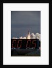 Space Shuttle Discovery Lifting Off and Countdown Clock by Anonymous