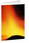 Lava Fountain at Stromboli by Anonymous