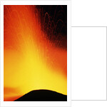 Lava Fountain at Stromboli by Anonymous